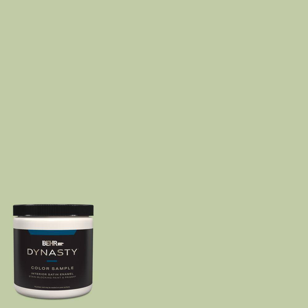 BEHR DYNASTY 8 oz. M3604 Marjoram OneCoat Hide Satin Enamel Stain