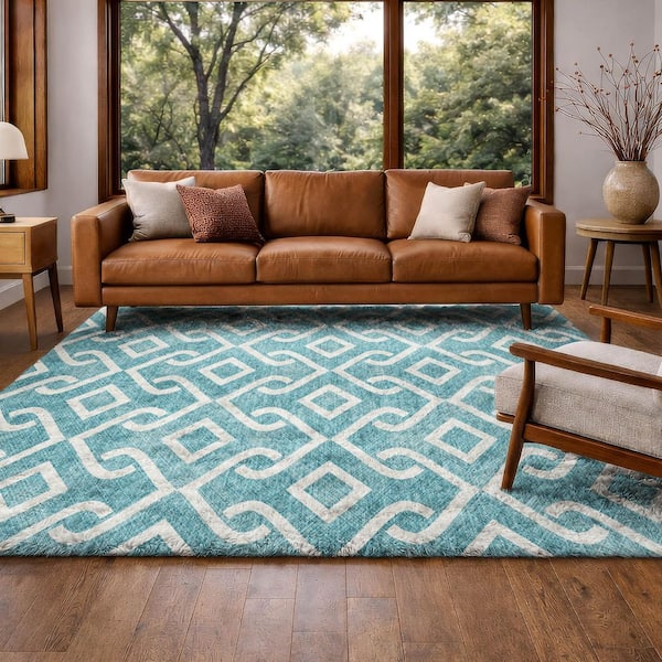 Addison Rugs Dream Shag Premium Machine Washable Abstract ADS621