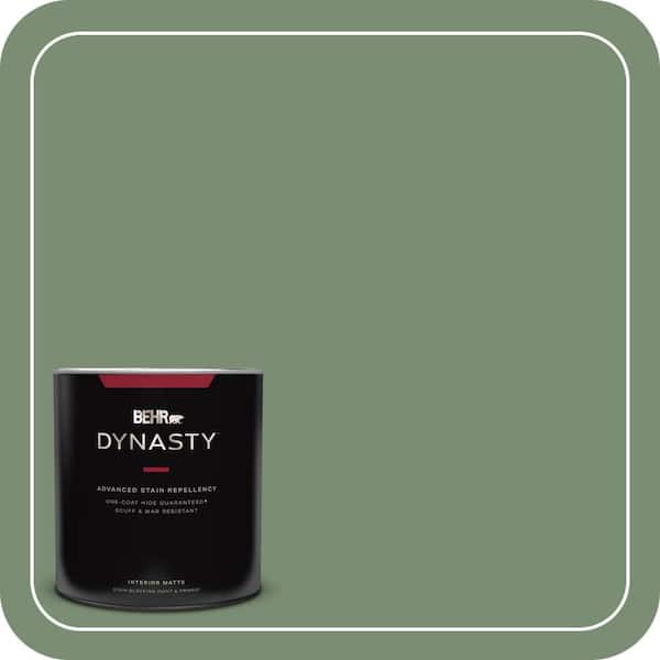 BEHR DYNASTY 1 qt. #PPU11-02 Shallot Bulb Matte Interior Stain-Blocking Paint and Primer