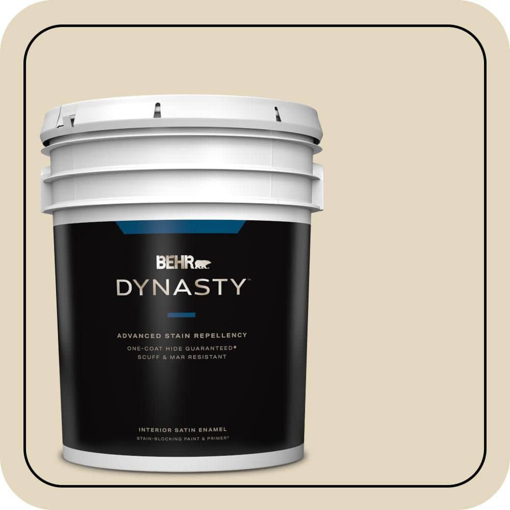5 gal. #S320-2 Pale Parsnip Satin Enamel Interior Stain-Blocking Paint & Primer price history on PriceWatchPro