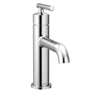 Gibson Single Hole Single-Handle Bathroom Faucet with Drain Assembly in Chrome