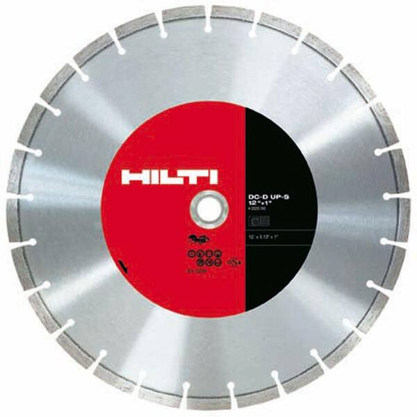 Hilti DC-D UP-S 12 in. Diamond Blade for Hand Held Gas Saws