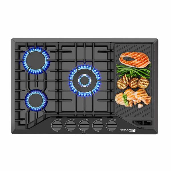 Home depot gas on sale cooktop 30