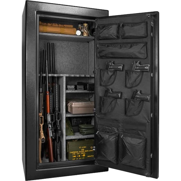 Fireproof Safe Storage Vault Cabinet fr Gun Ammo Pistol  w/ Keypad Lock 30x20x20 