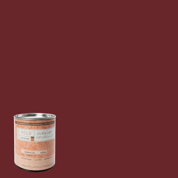 YOLO Colorhouse 1-Qt. Wood .04 Flat Interior Paint-DISCONTINUED