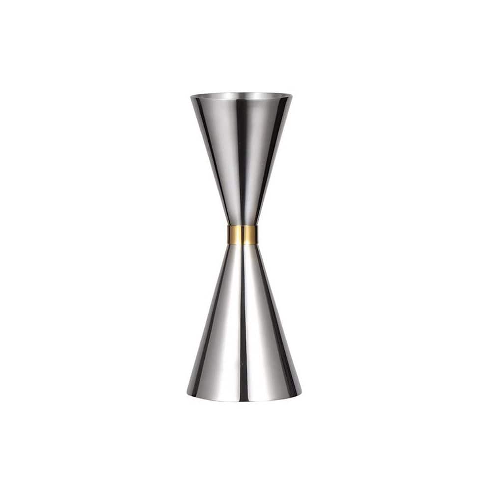 Stainless Steel Cocktail Jigger with 2 Oz and 1 Oz Sides Featuring Internal Measurement Scale 4.9 in price history on PriceWatchPro