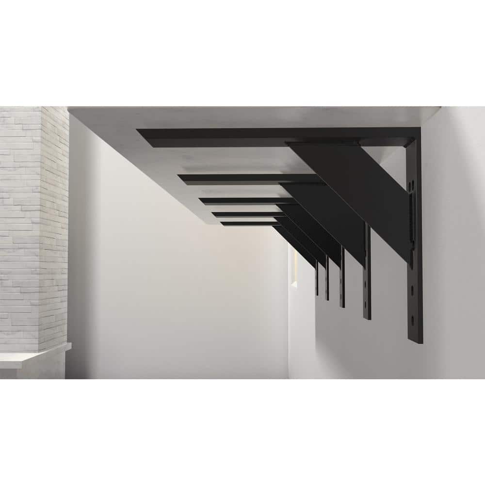 Superior Strength 12" Steel Decorative Bracket for Granite Countertops