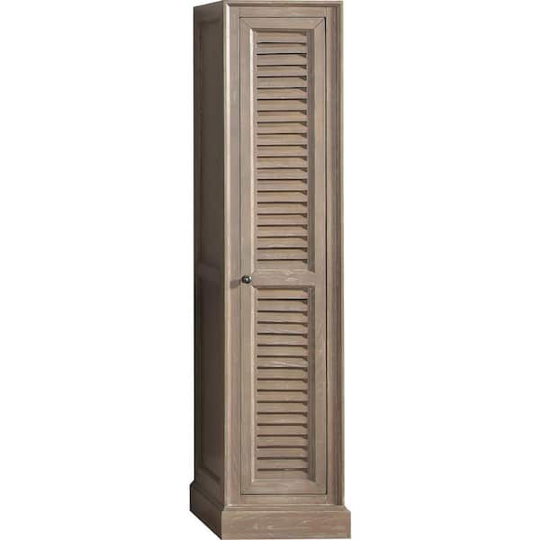 James Martin Vanities Savannah/Providence Assembled 15.8 in. W x 15.25 in. D  x 65 in. H Base Cabinet in Driftwood
