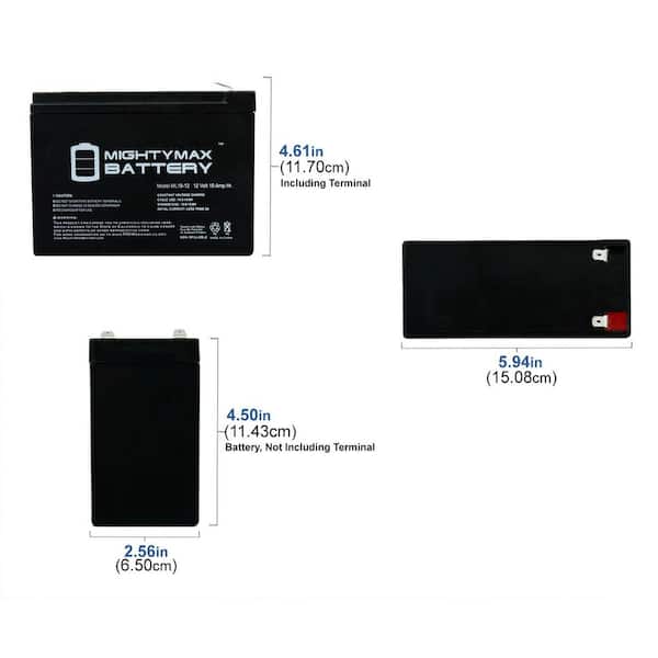 MIGHTY MAX BATTERY 12-Volt 10Ah Schwinn ST1000, ST-1000 Stealth