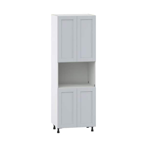 Caribe 79-Inch Tall Microwave Pantry Cabinet with Drawer and Shelves - N/A  - On Sale - Bed Bath & Beyond - 31885196