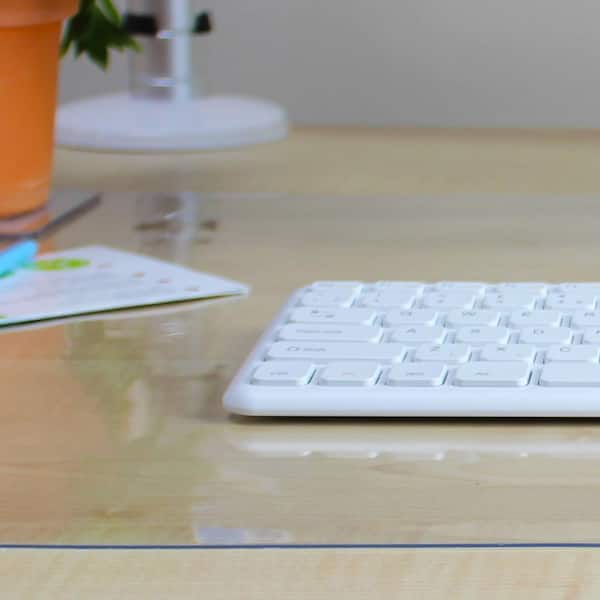 Floortex Polycarbonate Desk Pad 20" X 36" Clear NRDMFLPA0010 - Best Buy