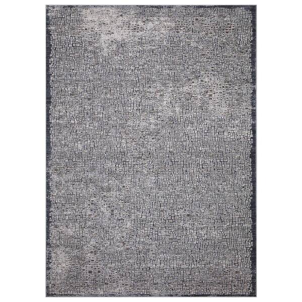 Concord Global Trading Barcelona Tribeca Gray 8 ft. x 11 ft. Area Rug