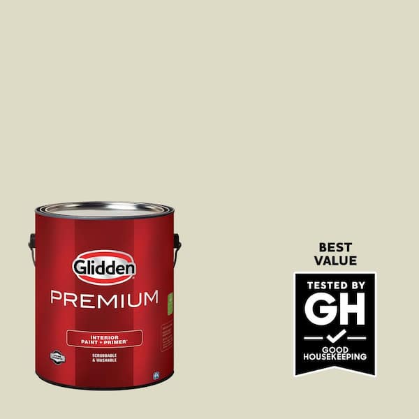 Glidden Premium 1 gal. PPG1113-1 I Miss You Flat Interior Latex Paint