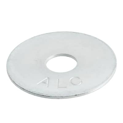 3/8 in. x 1-1/2 in. Zinc Fender Washer (100-Pack)