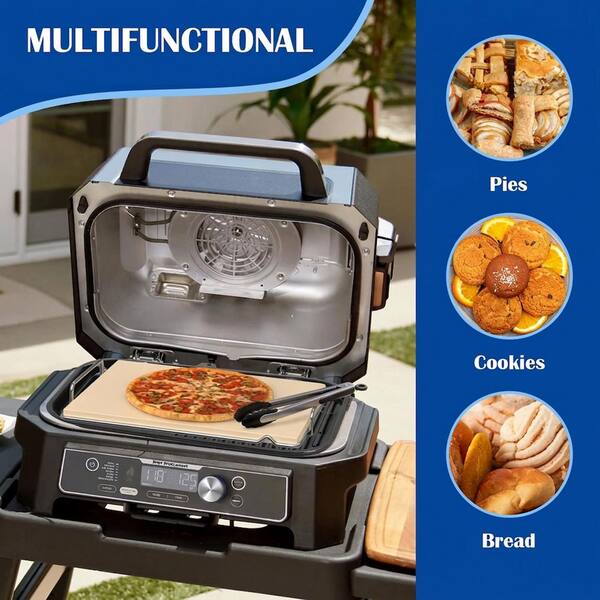 LAIFUCAM Cordierite Pizza Stone Set for Ninja OG800 OG900 Series