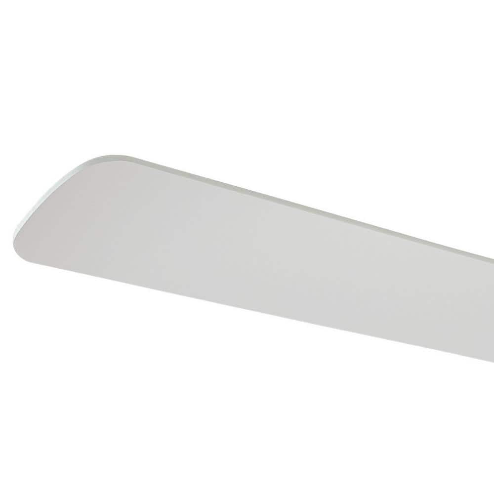 Mesa 52" White MDF 5-Blade Low Profile Ceiling Fan