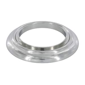 Decorative Tub Spout Remodeling Ring in Brushed Nickel