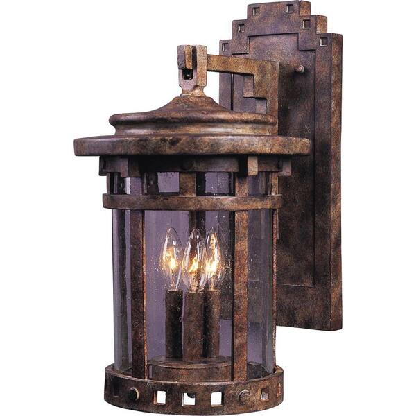 Maxim Lighting Santa Barbara Vx Outdoor Wall Mount Sconce 40035cdse Maxim Lighting Santa Barbara Vx Outdoor, Spanish Light Fixtures Santa Barbara