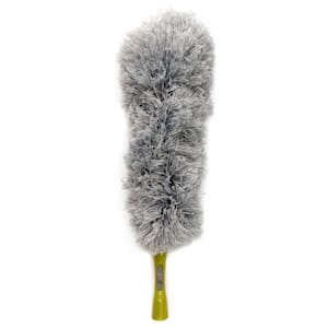Microfiber Feather Duster for Dusting and Cleaning Surfaces Includes Handle for Use Without Pole (Pole Not Included)