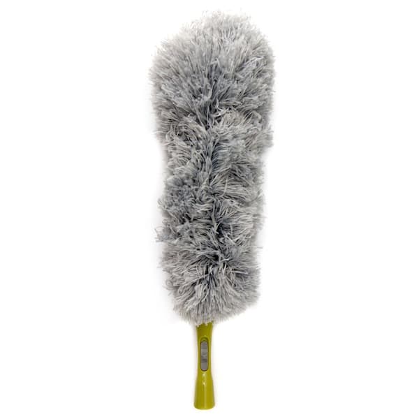 DocaPole Microfiber Feather Duster for Dusting and Cleaning Surfaces Includes Handle for Use Without Pole (Pole Not Included)