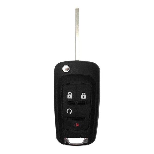thumbnail image 2 of 2-Pack Remote Flip Key Car Fob With Remote Start For Chevy Buick GMC (PEPS) – Extra-Partss 2 of 6