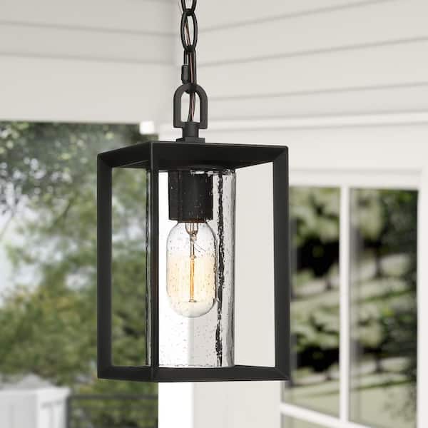 Uolfin Modern Lantern Outdoor Hanging, Outdoor Hanging Chandelier Lights