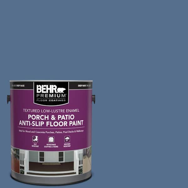 BEHR PREMIUM 1 gal. #PPF-47 Porch Song Textured Low-Lustre Enamel Interior/Exterior Porch and Patio Anti-Slip Floor Paint