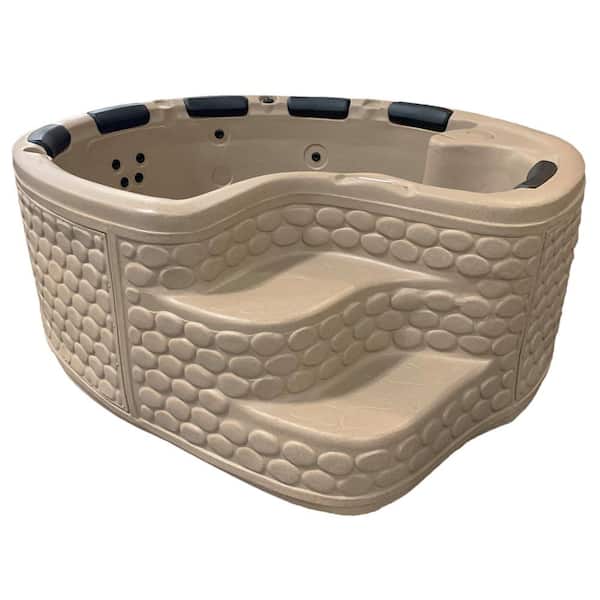 QUALITY LEISURE PRODUCTS 6-Person 15-Jet Plug and Play Hot Tub