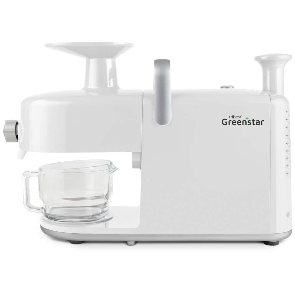 Greenstar 5 Twin Gear Cold Press Masticating Juicer White