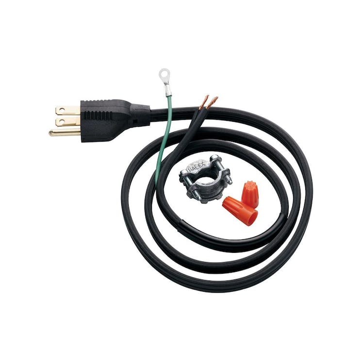 InSinkErator Garbage Disposal 3-Foot Power Cord Installation Kit for Standard Series (Badger) Food Waste Disposer Models, CRD-00