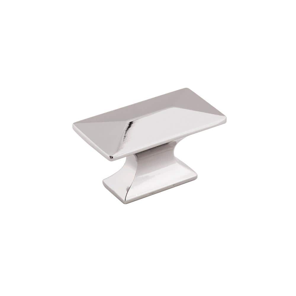 Bungalow Collection 1-3/4 in. x 15/16 in. Polished Nickel Finish Cabinet Knob price history on PriceWatchPro