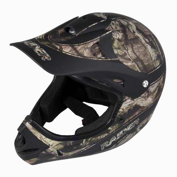 Raider Ambush Motocross Helmet Mossy Oak DOT Approved - 2XL