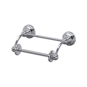 Edwardian Wall Mounted Toilet Paper Holder in Polished Chrome
