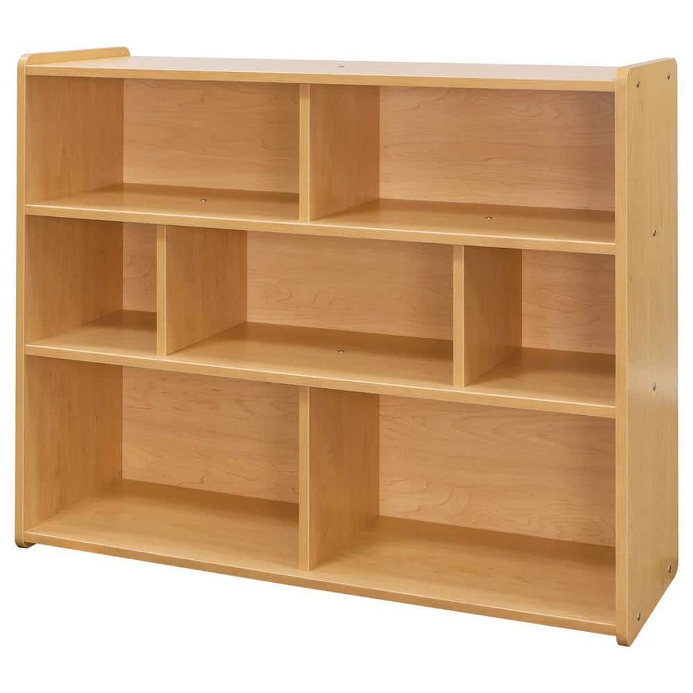 46 in. W x 37.5 in. H, Laminate School Age 3 Level 7-Compartment Kids Stora