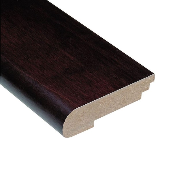 HOMELEGEND - Walnut Java 3/4 in. Thick x 3-1/2 in. Wide x 78 in. Length Stair Nose Molding