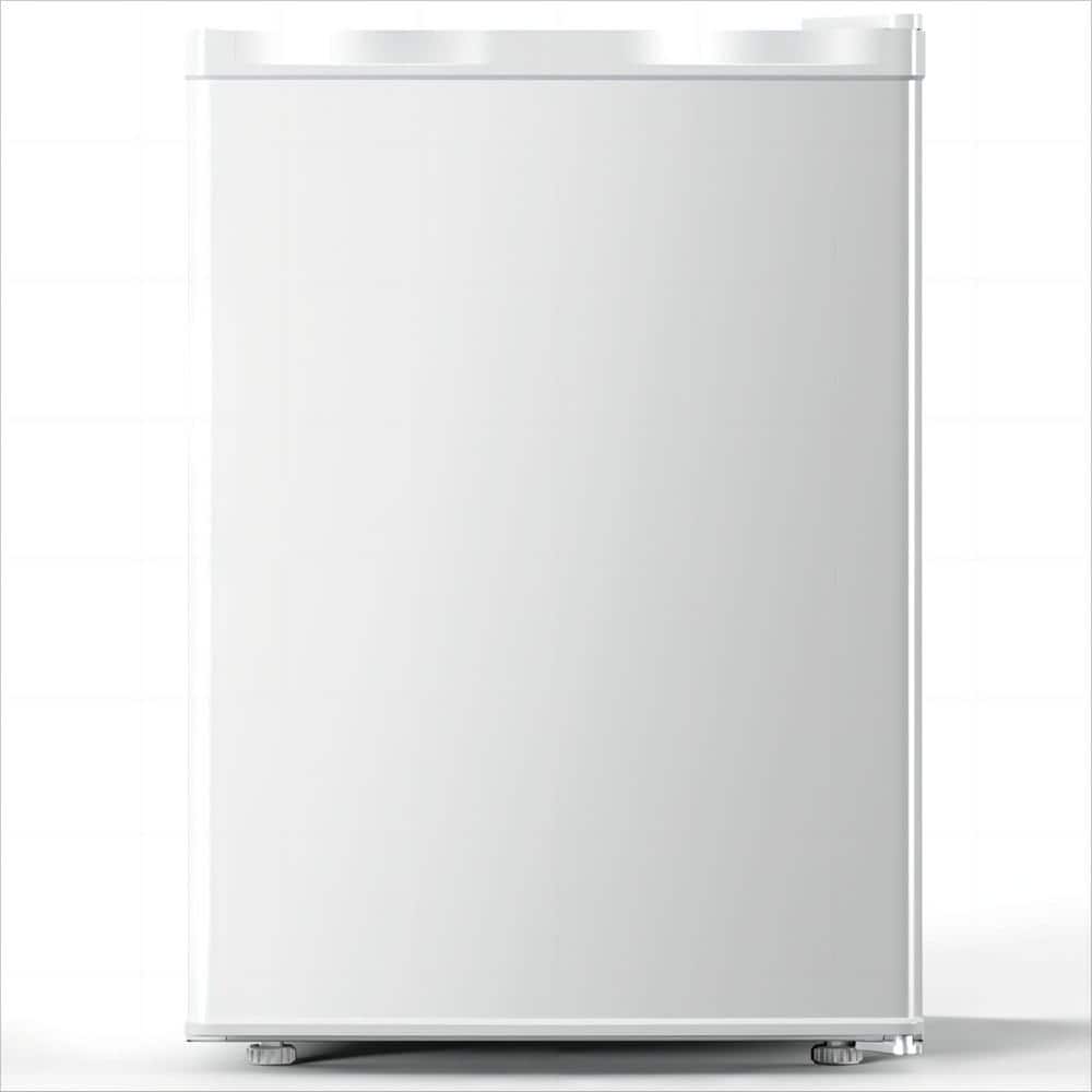 2.1 cu. ft. Upright Freezer Manual Defrost with Adjustable Feet in White