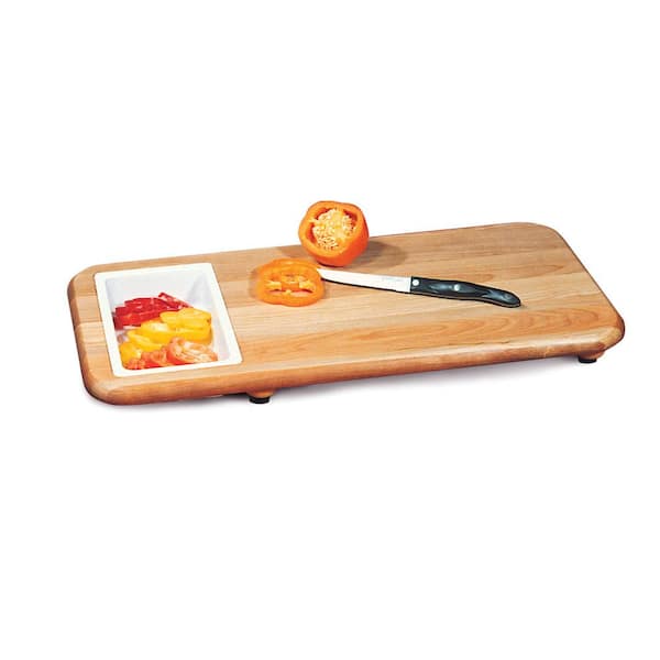 Bamboo Cutting Board Non-Slip Cutting Board With Removable Drawer