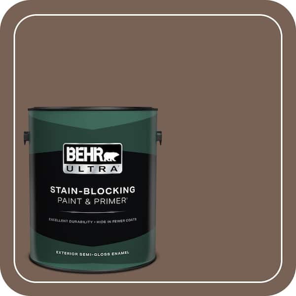 BEHR ULTRA 1 gal. #760B-6 Traditional Semi-Gloss Enamel Exterior Paint & Primer