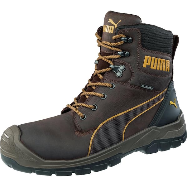 cocoa　0426 PUMA Men's Conquest CTX 7 in. High Safety Work Boots