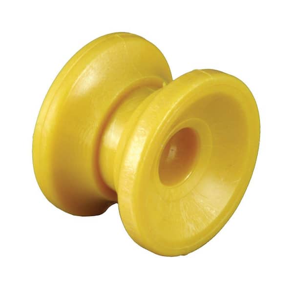 Yellow Corner Donut Insulator (10 Per Bag)