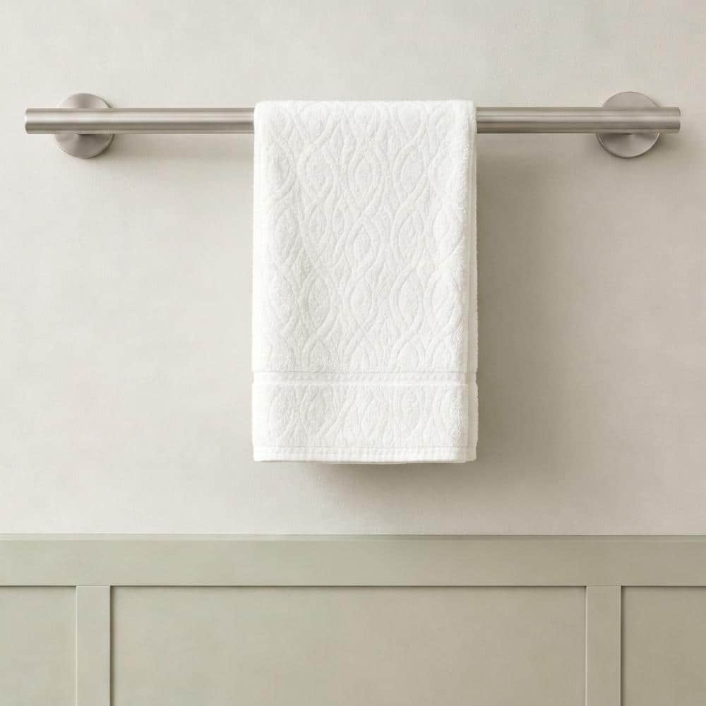 23.6 in. Wall Mount Towel Bar Bath Hardware Accessory Stainless Steel in Brushed Nickel price history on PriceWatchPro