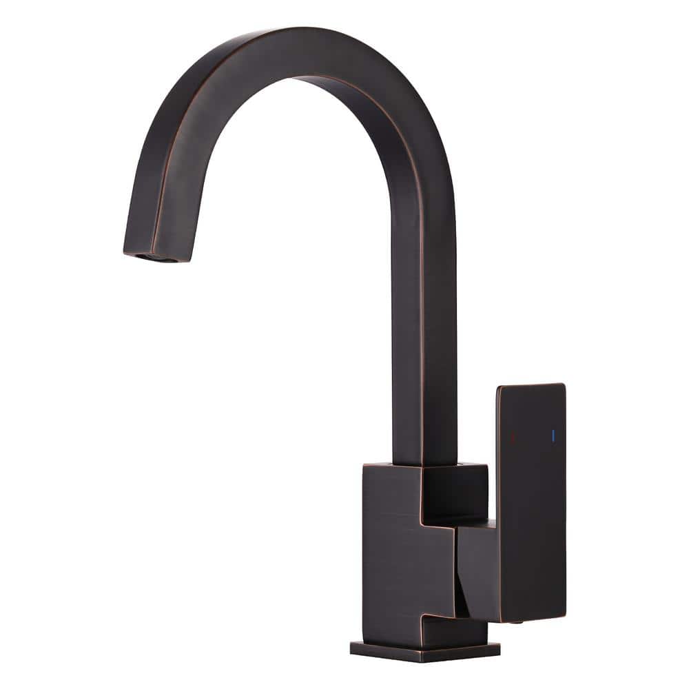 Oil Rubbed Bronze Single Handle Bar Faucet