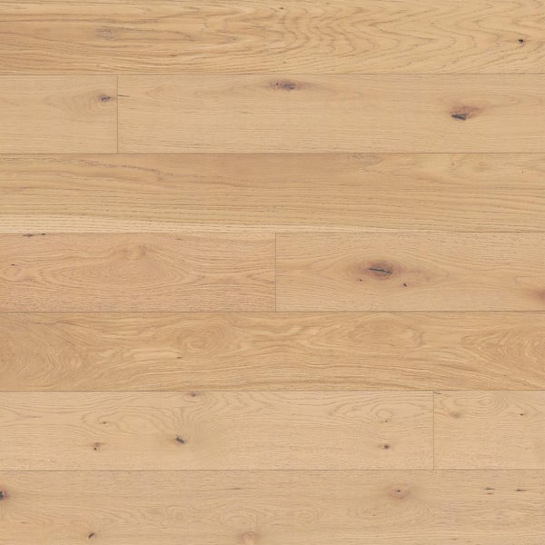 Sandy Shores Oak 3/8 in. T x 7in. W Tongue and Groove Engineered Hardwood Flooring (23.37 sq. ft./case)