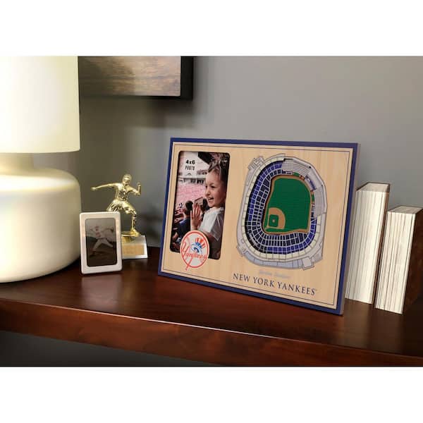 MLB New York Yankees Team Colored 3D StadiumView with 4 in. x 6 in. Picture Frame