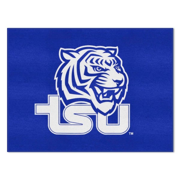FANMATS NCAA - Tennessee State University Black 2 ft. 9.75 in. x 3 ft. 6.5 in. Indoor Accent Rug