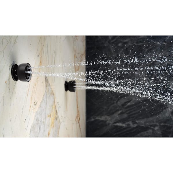 Statement 2.75 in. 4-Sprayer Body Jet in Vibrant Brushed Moderne Brass