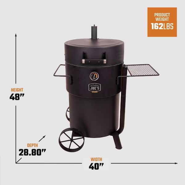新品【babaco/ババコ】タンクトップ ブラック roku baserange OKLAHOMA JOE'S Bronco Pro 21.5 in. Heavy Duty Charcoal Drum Smoker
