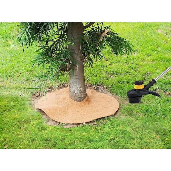 Envelor 0.3 in. x 24 in. Coconut Fibers Mulch Tree Ring Protector