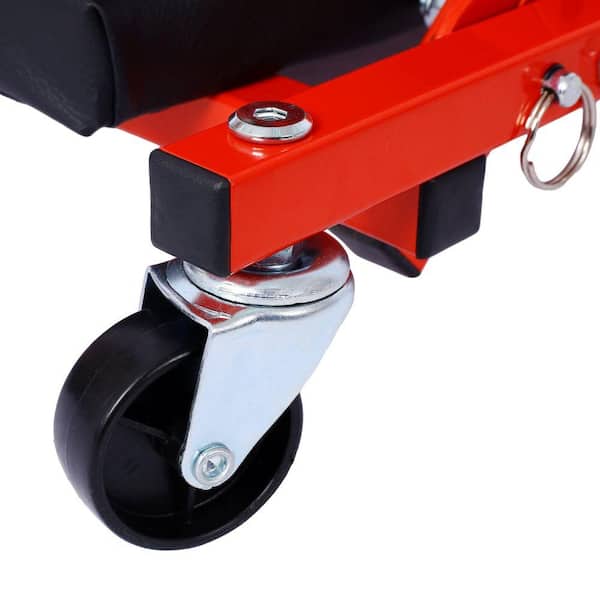 Miscool Ami 300LB Mechanic Creeper Seat Low Profile with 6 Wheels