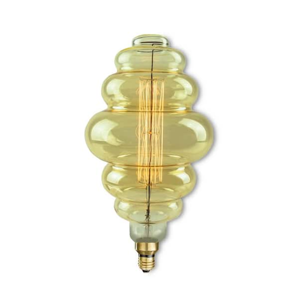 Bulbrite 60-Watt Beehive Incadescent Medium Base (E26) Grand Filament Light Bulb Nostalgic 2200k (1-Pack)